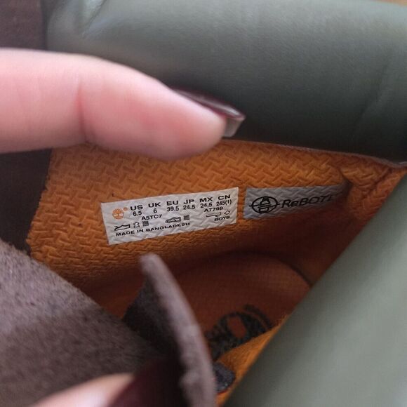 Timberland Premium Nubuck 6-Inch Waterproof Boots New size 6.5 LEFT ONLY Amputee - Picture 3 of 8